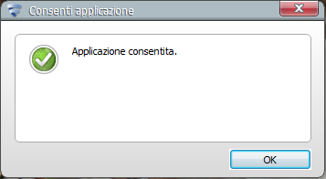 DeepGuard - Applicazione consentita